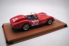 Tecnomodel 1/18 Ferrari 250 TR59-60 Targa Florio 1960 car #202 DNF Driver: C.Allison - R.Ginther - G.Cabianca - 40 Limitli