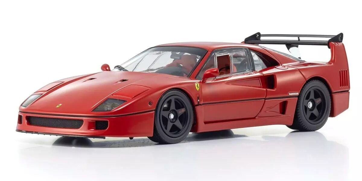 KYOSHO ORIGINAL 1/18 Ferrari F40 Light Weight LM Wing (Red) [No.KS08416RLM]