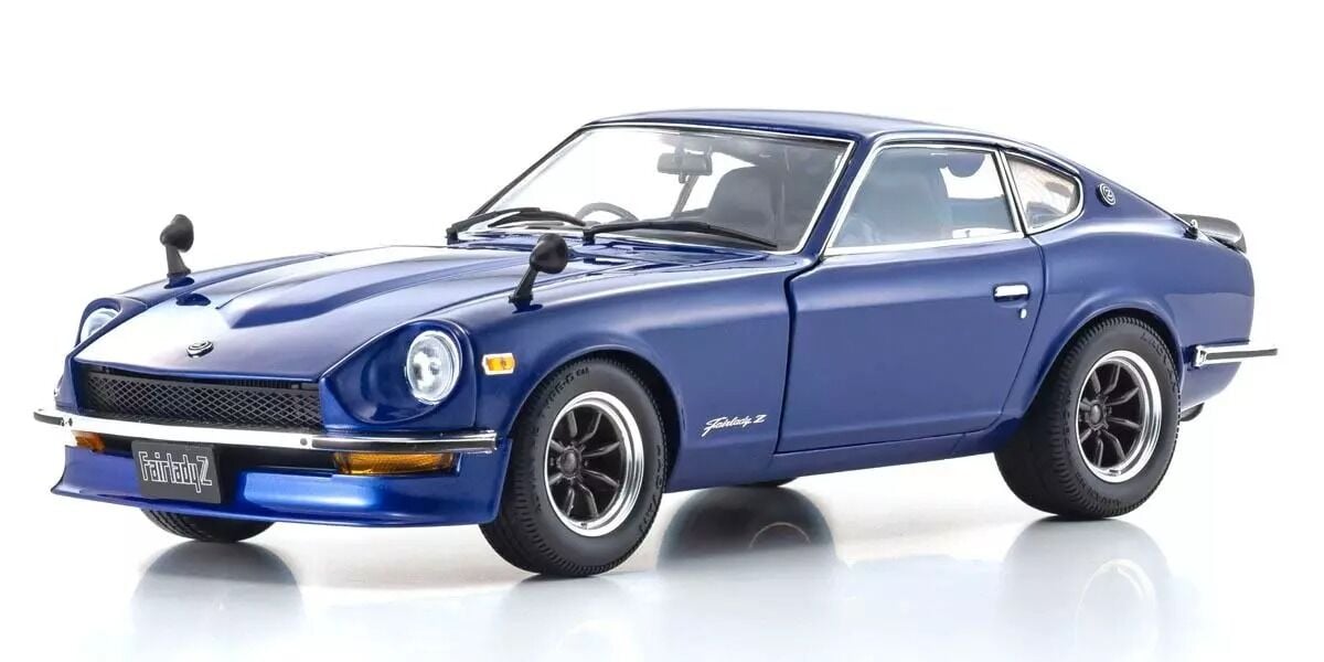 KYOSHO ORIGINAL 1/18 Nissan Fairlady Z-L (S30) (Blue Metallic) [No.KS08220WBL]