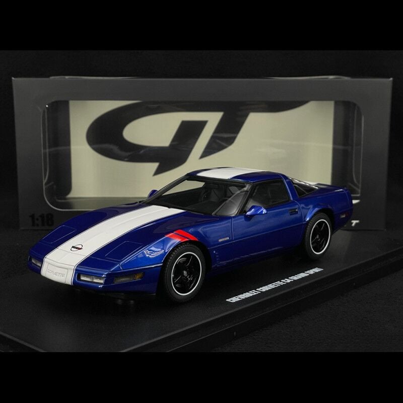 GT Spirit 1/18 Chevrolet Corvette C4 Gran Sport 1996 Admiral Blue - GT538