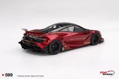 Top Speed 1/18 McLaren 720S LB★Works Gem Red - TS0599