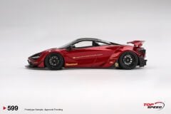 Top Speed 1/18 McLaren 720S LB★Works Gem Red - TS0599