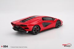 Top Speed 1/18 Lamborghini Countach LPI 800-4 Rosso Mars - TS0554