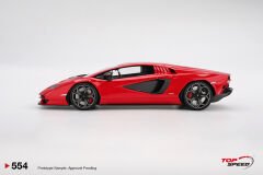 Top Speed 1/18 Lamborghini Countach LPI 800-4 Rosso Mars - TS0554