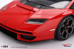 Top Speed 1/18 Lamborghini Countach LPI 800-4 Rosso Mars - TS0554