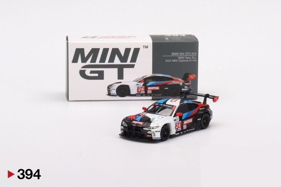 Mini GT 1/64 194 BMW M4 GT3 #24 2022 IMSA Daytona 24 Hrs