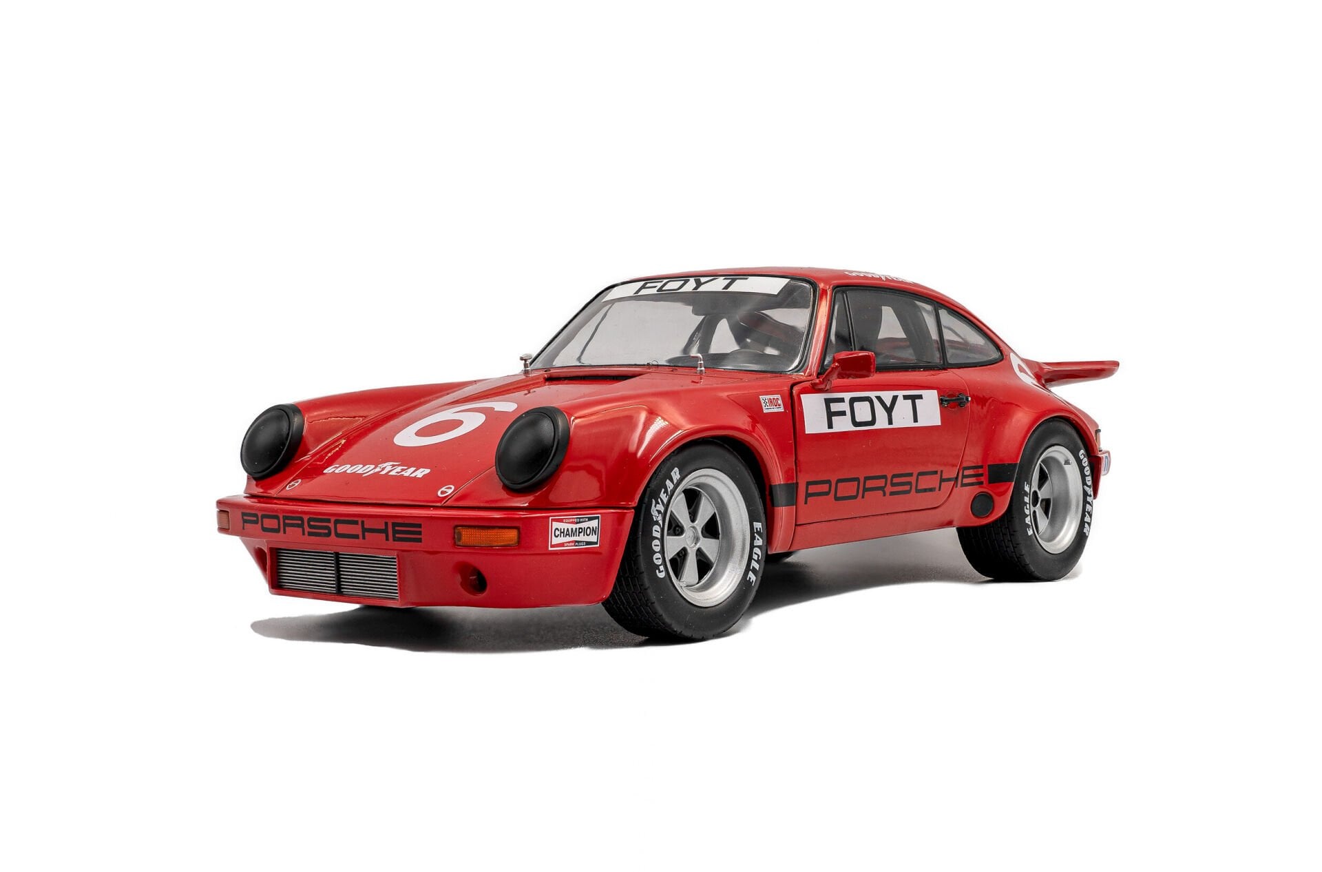 Solido 1/18 Porsche 911 IROC – IROC Daytona – 1974 – #6 Foyt - S1810704