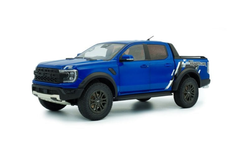 Solido 1/18 Ford Ranger Raptor – Blue Lightning – 2024 - S1813902