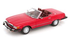 KK Scale 1/12 Scale Diecast KKDC120261 - Mercedes 450 SL R107 US-Version with removable Softtop 1979 - Kırmızı