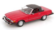 KK Scale 1/12 Scale Diecast KKDC120261 - Mercedes 450 SL R107 US-Version with removable Softtop 1979 - Kırmızı