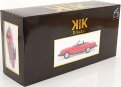 KK Scale 1/12 Scale Diecast KKDC120261 - Mercedes 450 SL R107 US-Version with removable Softtop 1979 - Kırmızı