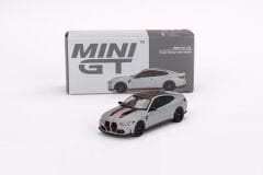Mini GT 1/64 641 BMW M4 CSL Frozen Brooklyn Grey Metallic