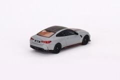 Mini GT 1/64 641 BMW M4 CSL Frozen Brooklyn Grey Metallic