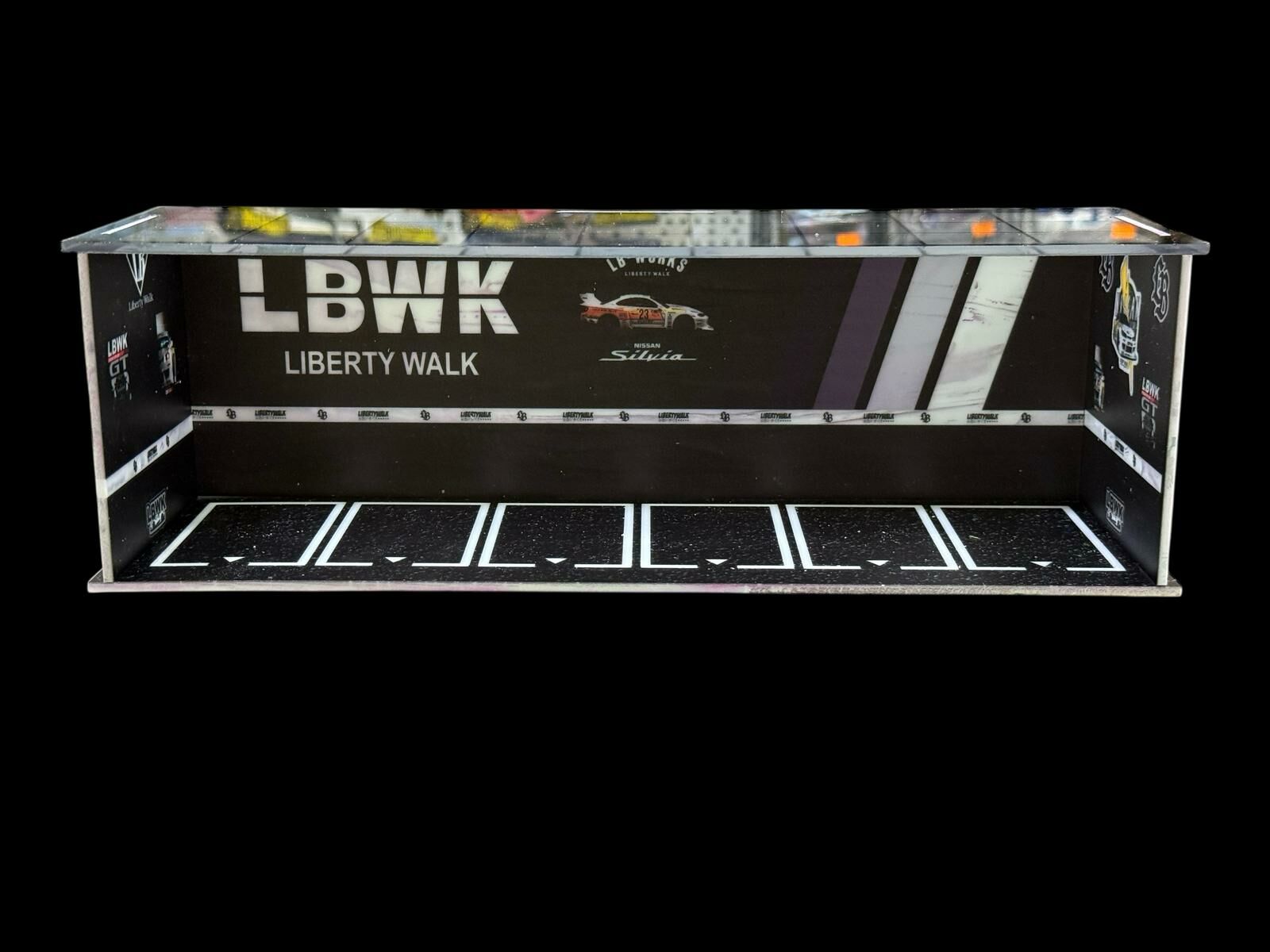 6 Adet Araç Alan Pleksi Garaj LBWK