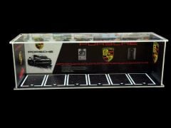 6 Adet Araç Alan Pleksi Garaj Porsche