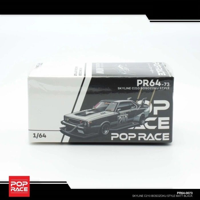Pop Race 1/64 Nissan Skyline C210 Bosozoku Style