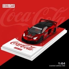 Cool Car 1:64 Lamborghini GT EVO Kırmızı Coca Cola