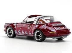 Pop Race 1/64 Porsche Singer Targa Christmas Edition 2023 Kırmızı PR64-83