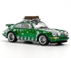 Pop Race 1/64 Porsche Singer Christmas Edition 2023 - Yeşil PR64-84