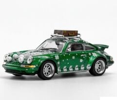 Pop Race 1/64 Porsche Singer Christmas Edition 2023 - Yeşil PR64-84