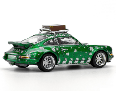 Pop Race 1/64 Porsche Singer Christmas Edition 2023 - Yeşil PR64-84