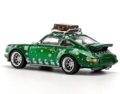 Pop Race 1/64 Porsche Singer Christmas Edition 2023 - Yeşil PR64-84
