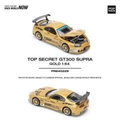 Pop Race 1/64 Top Secret GT300 Supra - Altın PR64-229