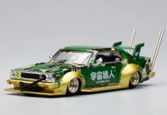 Pop Race 1/64 Skyline C210 Bosozoku Style Bathing