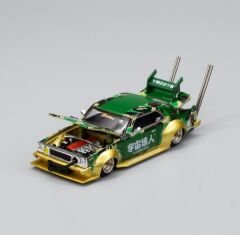 Pop Race 1/64 Skyline C210 Bosozoku Style Bathing