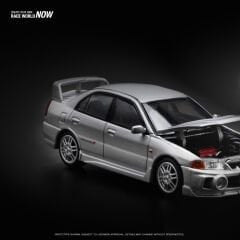 Pop Race 1/64 Mıtsubıshı Lancer Evolution IV - Çelik Gümüş Metalik PR64-140