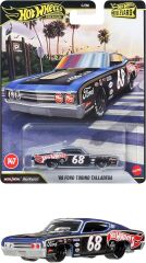 Hot Wheels Premium 1/64 - Boulevard #147 - '69 Ford Torino Talladega - JHW28
