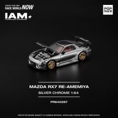 Pop Race 1/64 Mazda RX7 RE-Ameniya - Gümüş Krom PR64-287