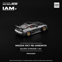 Pop Race 1/64 Mazda RX7 RE-Ameniya - Gümüş Krom PR64-287