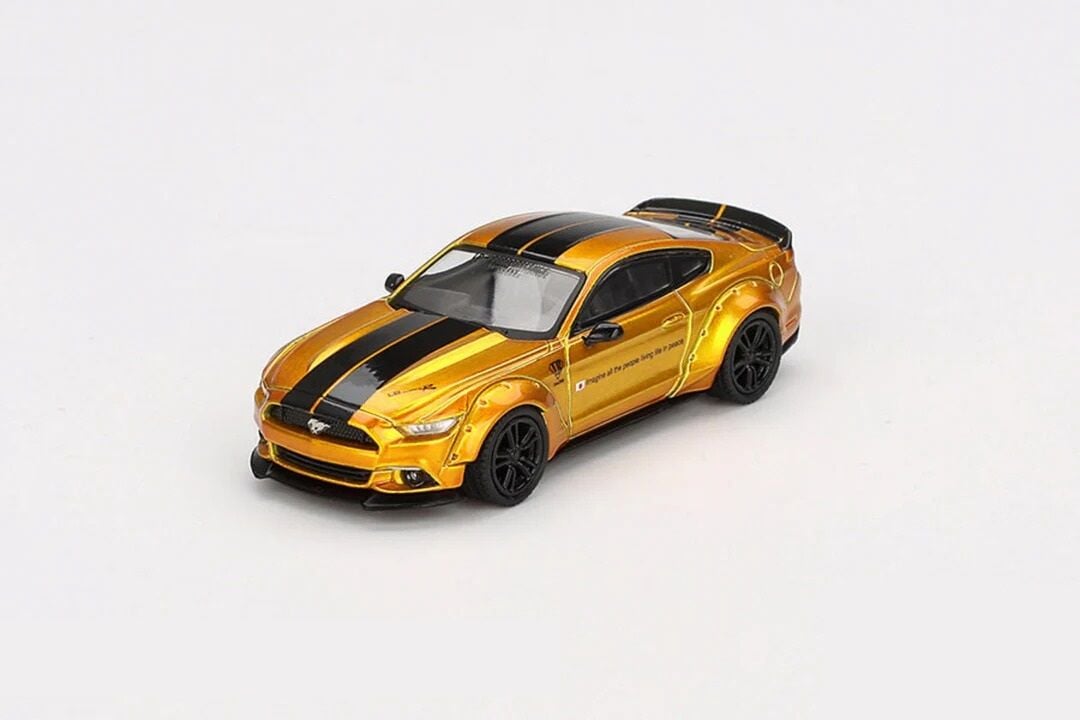 Mini GT 1/64 847 LB-WORKS FORD MUSTANG LB Gold