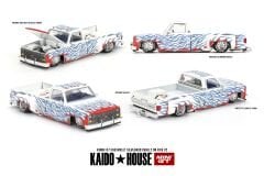 Mini GT x Kaido 157 1/64 Chevrolet Silverado Dually on Fire V2