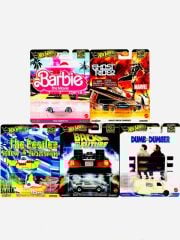 Hot Wheels 2025 Pop Culture Case H (5 Araba Set)