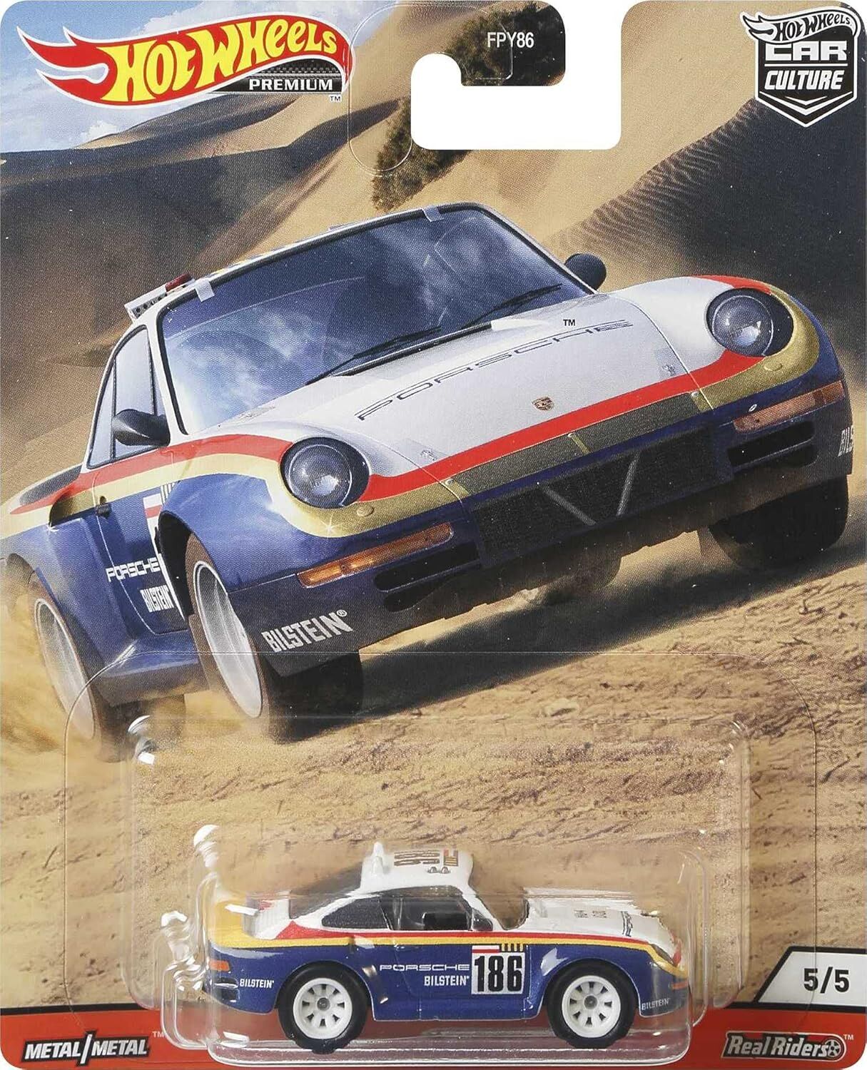 Hot Wheels Premium 1/64 - Wild Terrain 5/5 - Porsche 959 (1986) - GJP87