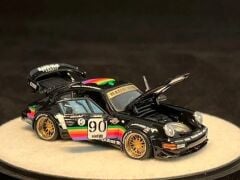 PGM 1:64 RWB 964 Black Apple GT Wing Ver. Violets Luxury Edition 999 adet ile sınırlıdır