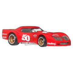 Hot Wheels Premium 1/64 - Vintage Racing 3/5 - '76 Greenwood Corvette - JKF24