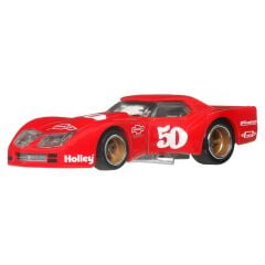 Hot Wheels Premium 1/64 - Vintage Racing 3/5 - '76 Greenwood Corvette - JKF24