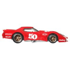 Hot Wheels Premium 1/64 - Vintage Racing 3/5 - '76 Greenwood Corvette - JKF24