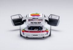 PGM 1:64 Porsche RWB 964 White Apple GT Wing Ver. Violets Luxury Edition 999 adet ile sınırlıdır