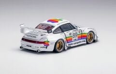 PGM 1:64 Porsche RWB 964 White Apple GT Wing Ver. Violets Luxury Edition 999 adet ile sınırlıdır