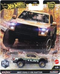 Hot Wheels Premium 1/64 - HW Off Road 4/5 - 2017 Ford F-150 Raptor - JBK70