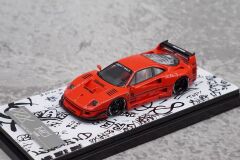 Error 404 Models 1/64 LBWK Ferrari F40 Kırmızı