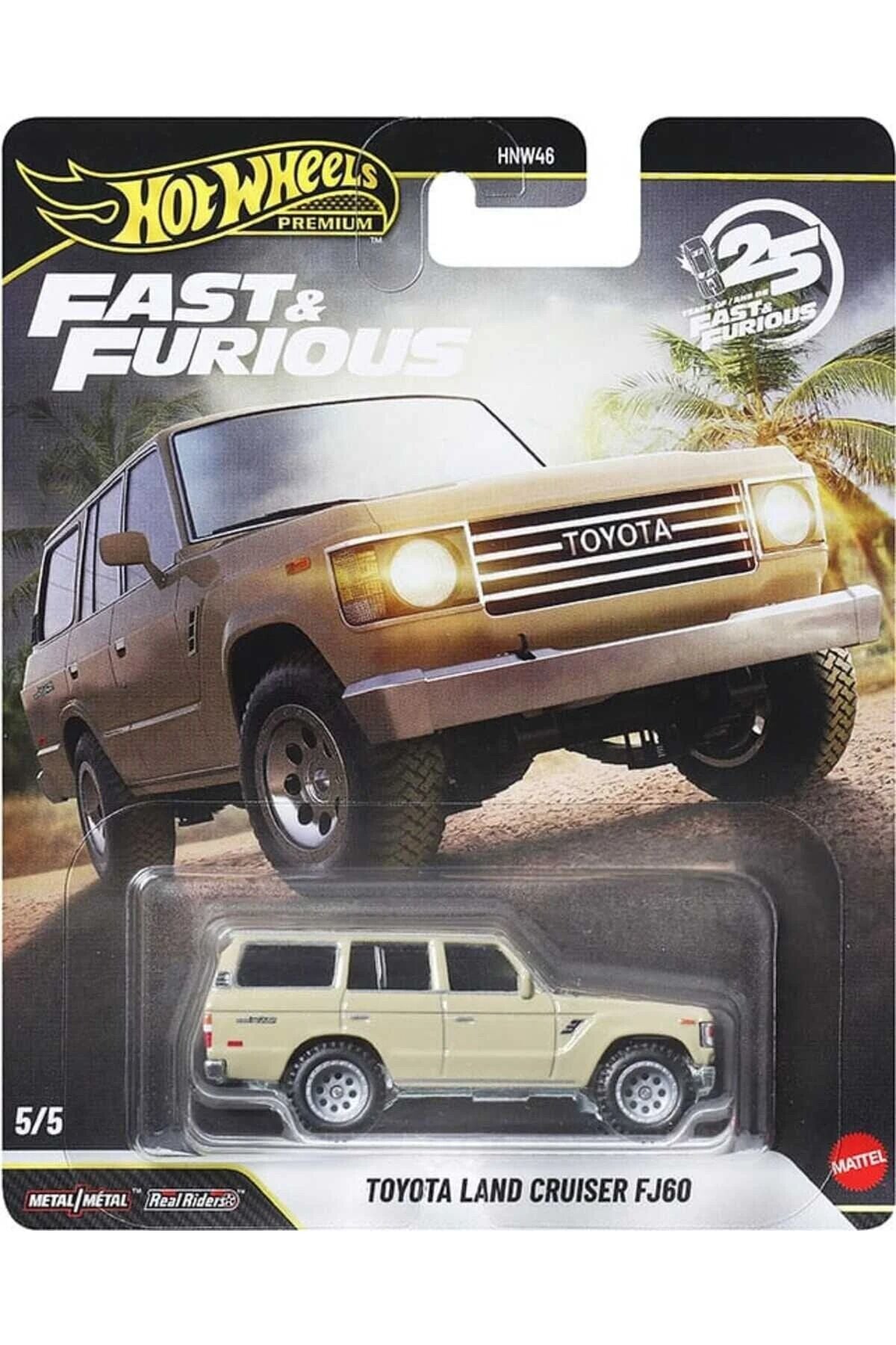 Hot Wheels Premium 1/64 - FF 5/5 - Toyota Land Cruiser FJ60 - JHW76
