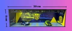 1/64 6 Araç Alabilen Yatay Işıklı Garaj AnkaraGücü