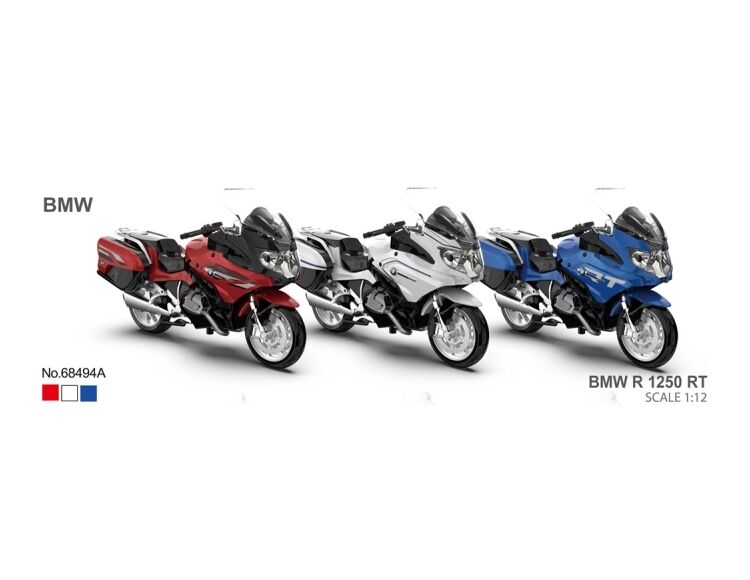 MSZ (Metal Speed Zone) 1/12 - BMW R 1250 RT Beyaz - 68494A