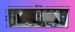 1/64 6 Araç Alabilen Yatay Işıklı Garaj Beşiktaş