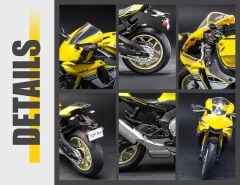 MSZ (Metal Speed Zone) 1/12 - Yamaha YZF-R1 Mavi - 68491A